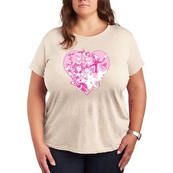 Plus Size Dr. Seuss Valentine's Day Heart Graphic Tee