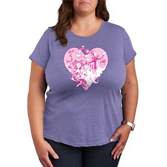 Plus Size Dr. Seuss Valentine's Day Heart Graphic Tee
