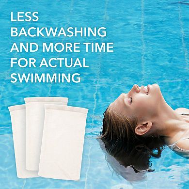 [20-Pack] Pool Skimmer Socks - Excellent Savers for Pool Baskets and Skimmers