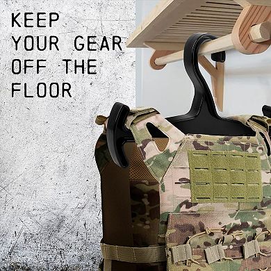 [2 Pack] Heavy Duty Hangers for Law Enforcement Gear