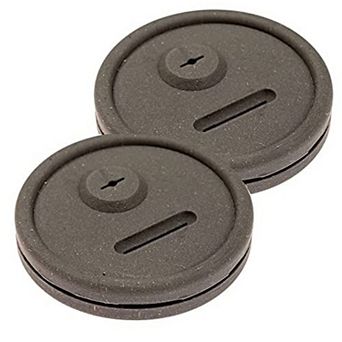 2 Pack Thermometer and Probe Grommet for Grills - Compatible with Weber and More