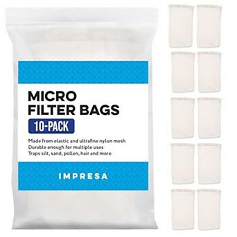 Micro Filter Bags - 10 Pack - Pool Vacuum Cleaner Bags