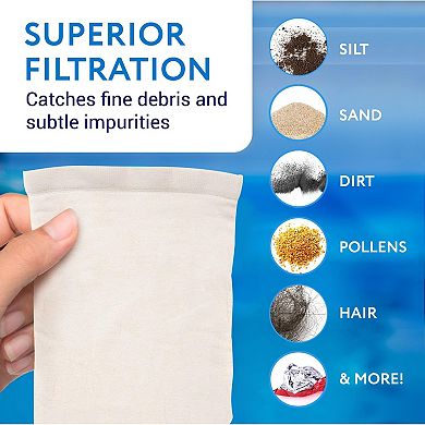 Micro Filter Bags - 10 Pack - Pool Vacuum Cleaner Bags