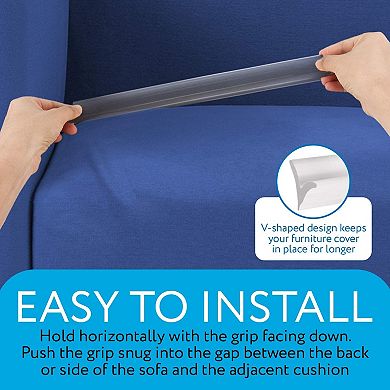 Sofa Slipcover Grips - 7 Pieces - 3 pieces 13 Long & 4 pieces 7Long