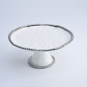 Pampa Bay Golden Salerno Round Cake Stand
