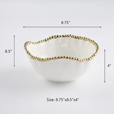 Pampa Bay Salerno Medium Salad Bowl