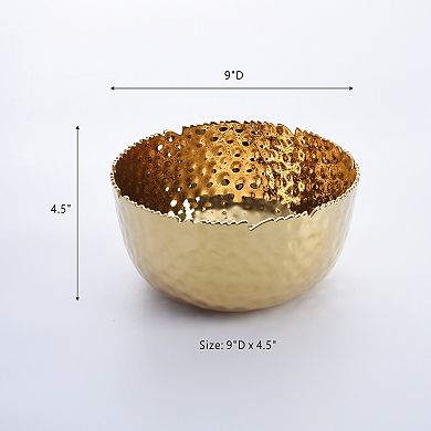 Pampa Bay Golden Millennium Large Round Bowl