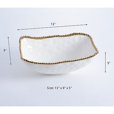 Pampa Bay Salerno Deep Serving Bowl