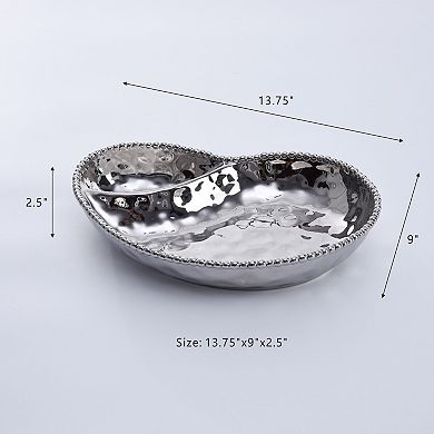 Pampa Bay Verona 2 Section Serving Piece