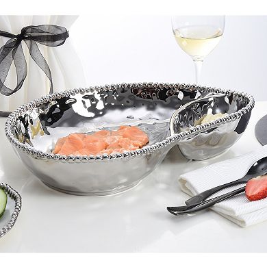 Pampa Bay Verona 2 Section Serving Piece