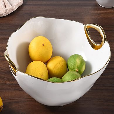 Pampa Bay Golden Handles Large Round Bowl