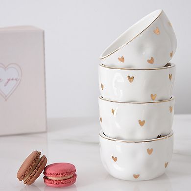 Pampa Bay 4-pc. Heart To Heart Snack Bowl Set