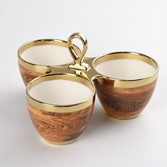 Pampa Bay Madera 3 Part Server Dish