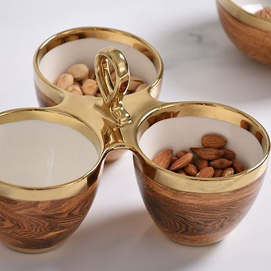 Pampa Bay Madera 3 Part Server Dish