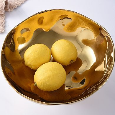 Pampa Bay Moonlight Footed Bowl