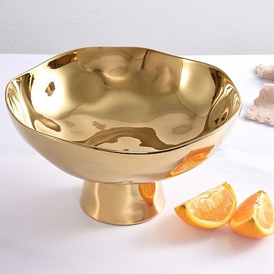 Pampa Bay Moonlight Footed Bowl