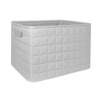 Belle Maison Large Quilted Storage Bin