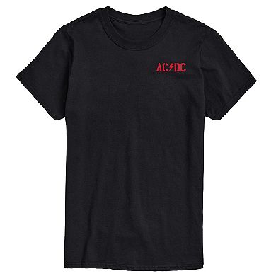 Men's ACDC Set List Graphic Tee