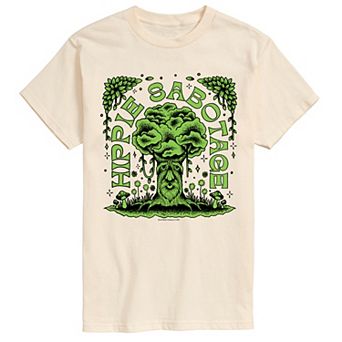Men's Hippie Sabotage Tree Graphic Tee