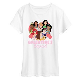 Women's Disney Princess Galentine's Squad Graphic Tee