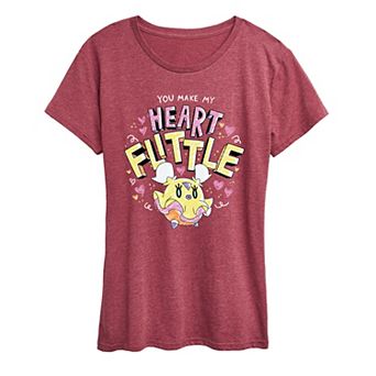 Women's Pokémon You Make My Heart Flittle Graphic Tee