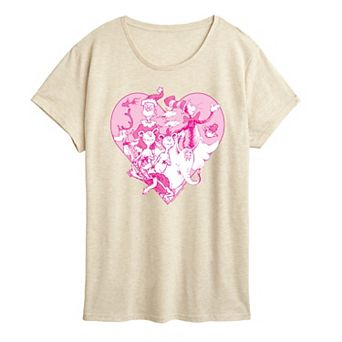 Women's Dr. Seuss Valentine's Day Heart Graphic Tee