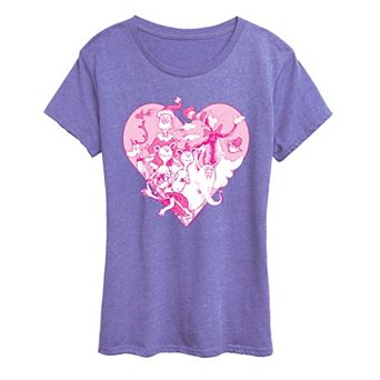 Women's Dr. Seuss Valentine's Day Heart Graphic Tee
