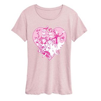 Women's Dr. Seuss Valentine's Day Heart Graphic Tee