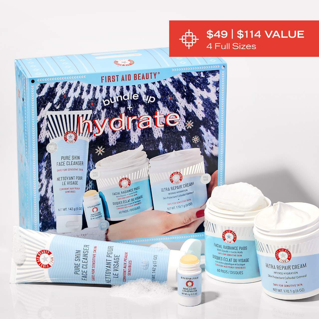 First Aid Beauty selling Skincare Bundle