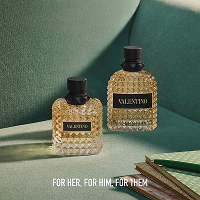 Valentino Uomo Born in Roma Yellow Dream Eau de Toilette with Cinnamon