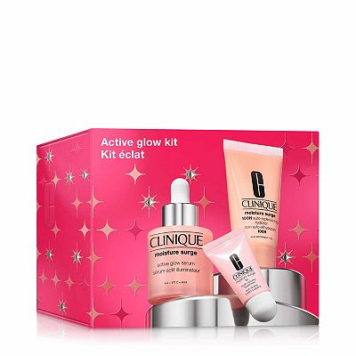 CLINIQUE Moisture Surge ベストセラーセット Active Glow Moisture Surge™ Skincare Set - CLINIQUE | Sephora