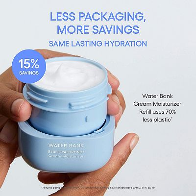 LANEIGE Water Bank Blue Hyaluronic Cream Moisturizer for Moisture