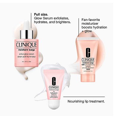 CLINIQUE Active Glow Moisture Surge Skincare Set