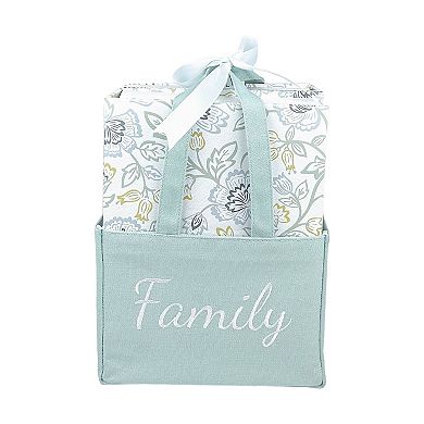 Belle Maison Floral 2-pc. Photo Album Set with Tote with Bag