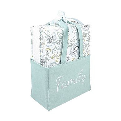 Belle Maison Floral 2-pc. Photo Album Set with Tote with Bag