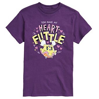 Men's Pokémon You Make My Heart Flittle Graphic Tee