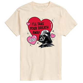 Men's Star Wars Darth Vader I'll Take Your Breath Away Graphic Tee