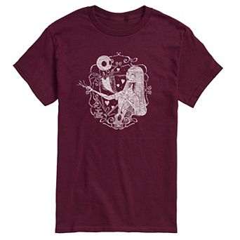 Men's Disney's The Nightmare Before Christmas Jack & Sally Graphic Tee