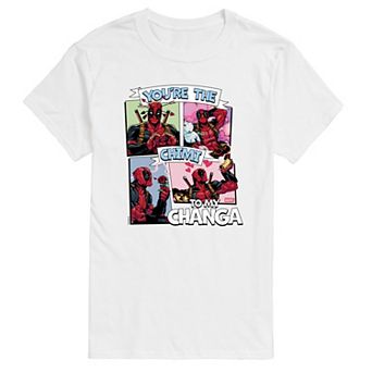 Men's Deadpool You're The Chimi To My Changa Graphic Tee