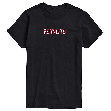 Men's Peanuts Snoopy's Siblings Love Graphic Tee
