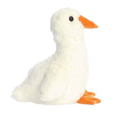 Aurora Adorable 7" Waddles Goose Mini Flopsie Small White Stuffed Animal