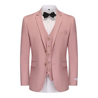 Gino Vitale Men's Skinny Fit 3 pc Suit