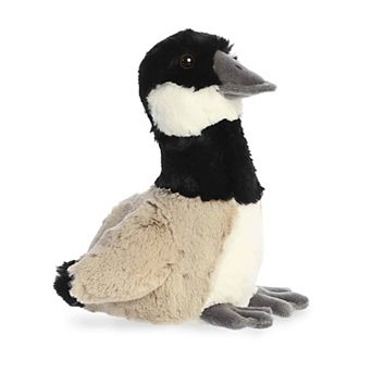 Aurora Adorable 7" Honks Canadian Goose Mini Flopsie Small Black and Gray Stuffed Animal