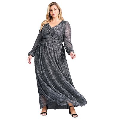 avenue plus size party dresses Avenue Women's Plus Size Valery V-Neckline Ity Jersey Dress