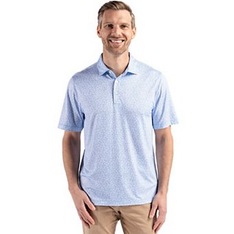 Cutter & Buck Pike Flora Print Mens Polo