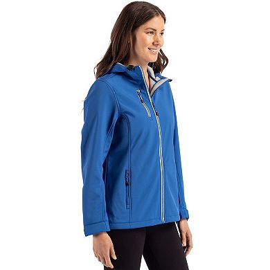Clique Telemark Stretch Softshell Full Zip Womens Hooded Jacket