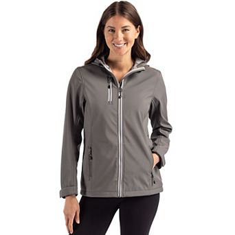 Clique Telemark Stretch Softshell Full Zip Womens Hooded Jacket