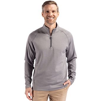 Cutter & Buck Peshastin Fleece Recycled Mens Half Zip Pullover