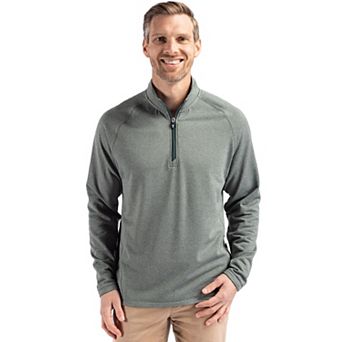 Cutter & Buck Peshastin Fleece Recycled Mens Half Zip Pullover