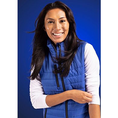 Clique Valhalla Full Zip Womens Puffer Vest